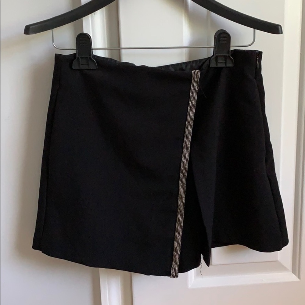 Zara black skort